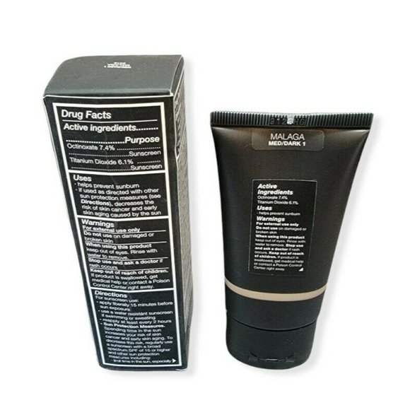 Nars Pure Radiant Tinted Moisturizer Spf 30 Med/dark 1 Malaga 1.9oz/50ml - Picture 2 of 3